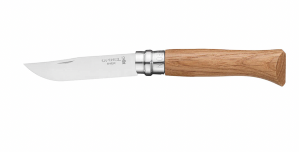 Opinel :: No 8 Stainless Steel Pocket Knife in a Box
