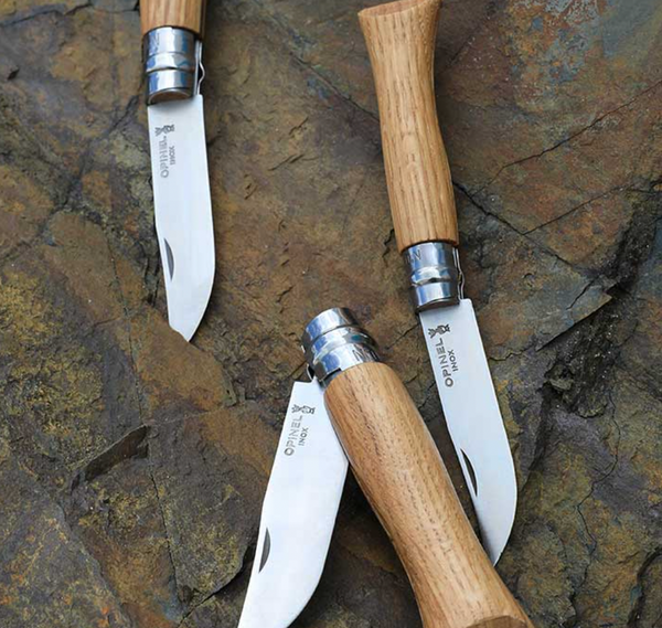 Opinel :: No 8 Stainless Steel Pocket Knife in a Box
