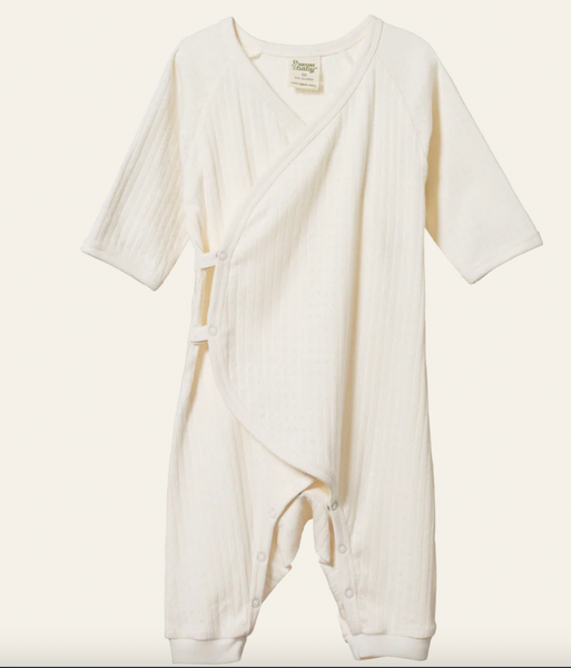 Nature Baby :: Kimono Stretch and Grow Pointelle