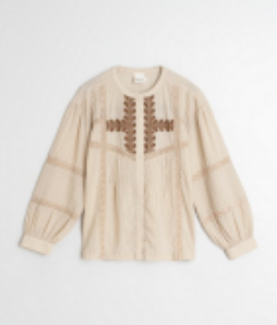 Indi and Cold :: Ethnic Embroided shirt - 220