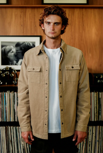Mr Simple :: Quilted Cord Jacket