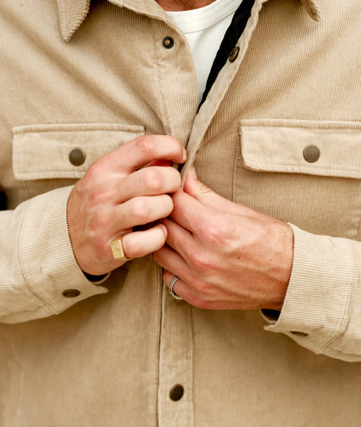 Mr Simple :: Quilted Cord Jacket