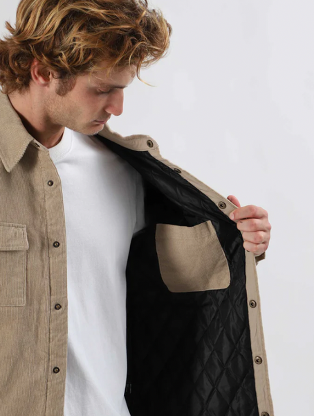 Mr Simple :: Quilted Cord Jacket