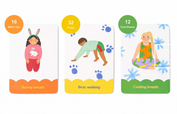 Little Warrior :: Yoga Cards For Kids