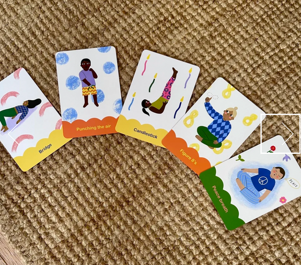 Little Warrior :: Yoga Cards For Kids