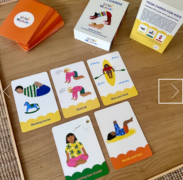 Little Warrior :: Yoga Cards For Kids
