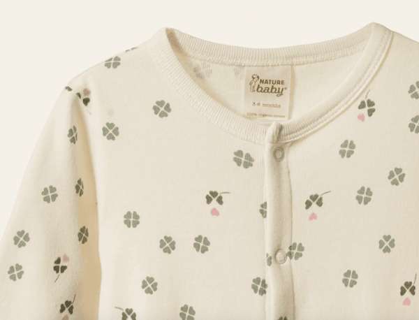 Nature Baby :: Stretch and Grow - Lucky print & Bramble Burrow