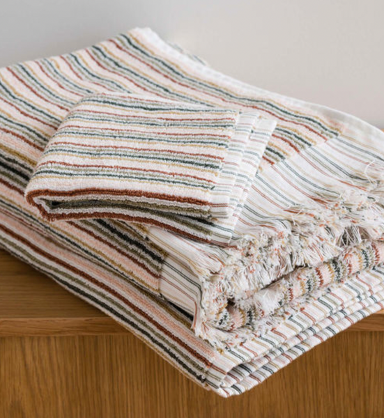 Citta :: Alice Cotton Bath Towel Range - Moss Multi