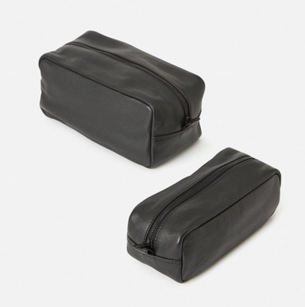 Citta :: Marlo Leather Wash Bag