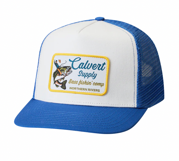 Calvert Supply :: Bass Fishin' Trucker - Blue