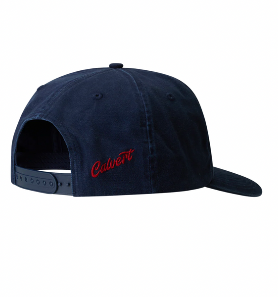 Calvert Supply :: The Vintage Tradie Semi-Structured Cap - Navy
