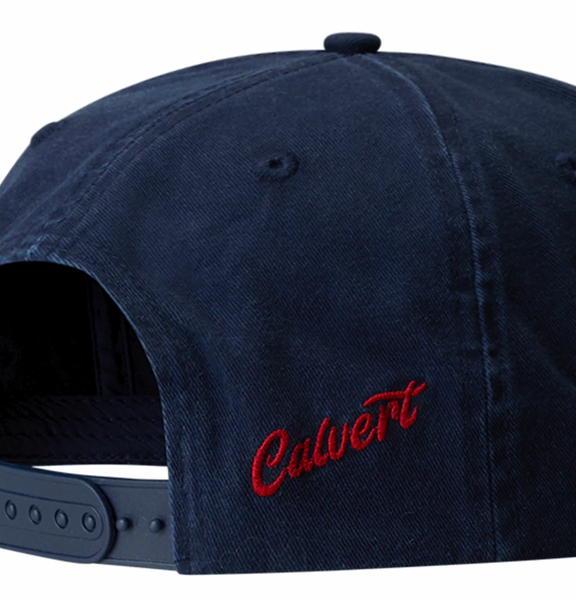 Calvert Supply :: The Vintage Tradie Semi-Structured Cap - Navy