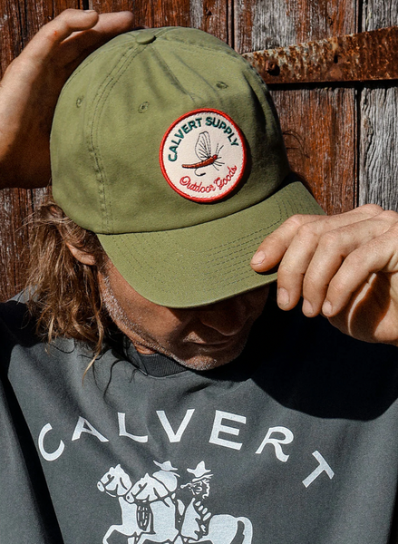 Calvert Supply :: The Fly Semi-Structured Cap - Sage