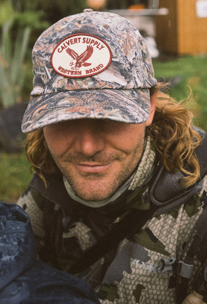 Calvert Supply :: Eagle Semi-Structured Cap - Dark Hunter Camo
