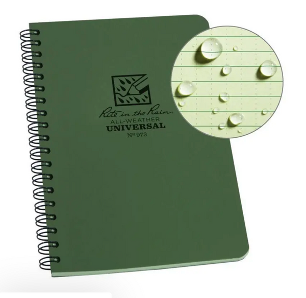 Rite in the Rain :: Side Spiral Notebook - Universal