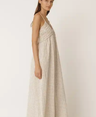 Indi and Cold ::  Strappy Gingham Dress - 145