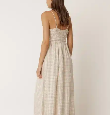 Indi and Cold ::  Strappy Gingham Dress - 145
