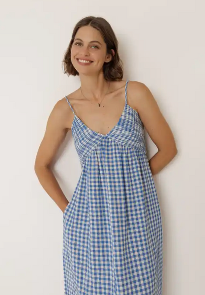 Indi and Cold ::  Strappy Gingham Dress - 145