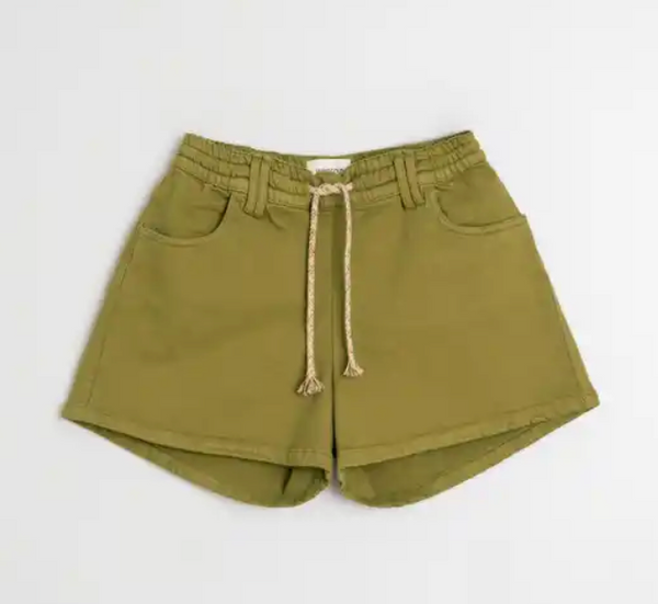 Indi and Cold :: Elastic Waistband Drawstring Short - 262