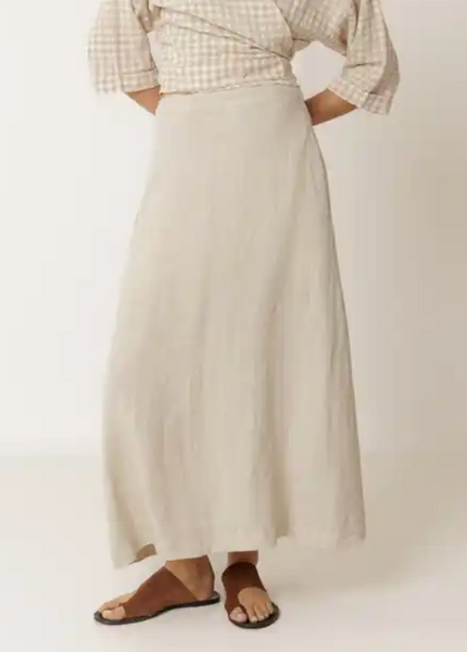 Indi and Cold :: Long Linen Skirt - 251