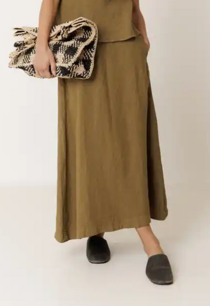 Indi and Cold :: Long Linen Skirt - 251