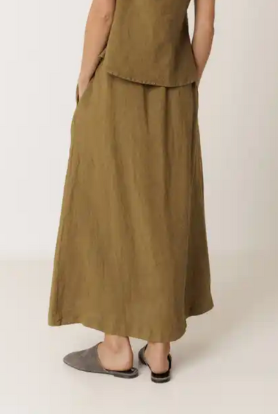 Indi and Cold :: Long Linen Skirt - 251