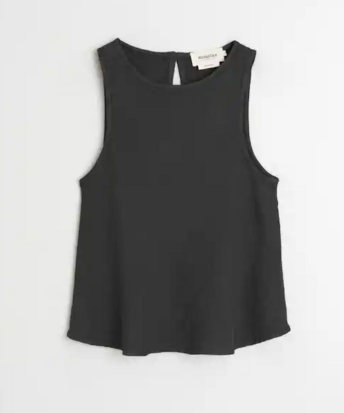 Indi and Cold :: Short Linen Top - 253