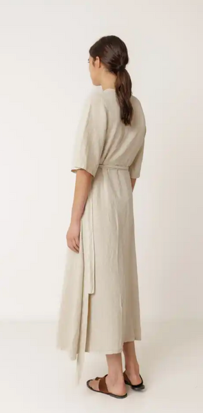 Indi and Cold :: Crossover Linen Dress - 255