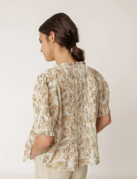 Indi and Cold :: Micro Ruffle Weave Blouse - 132