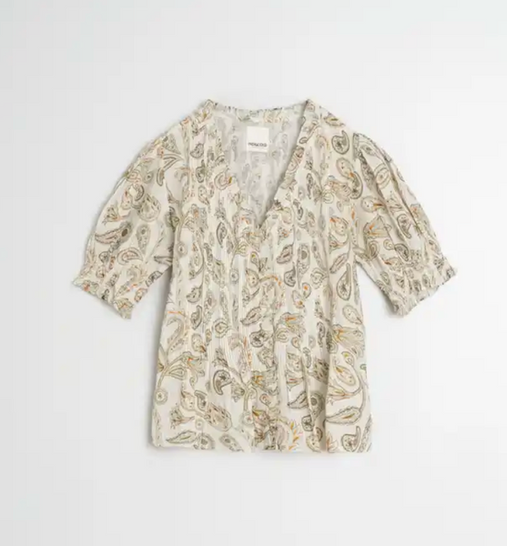Indi and Cold :: Micro Ruffle Weave Blouse - 132