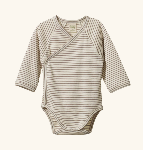 Nature Baby :: Long Sleeve Kimono Bodysuit