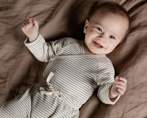 Nature Baby :: Long Sleeve Kimono Bodysuit