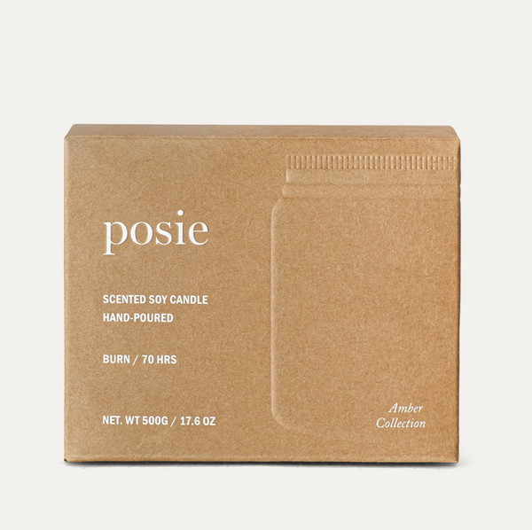 Posie :: OUD Candle -  Wood / Geranium / Parsley Seed
