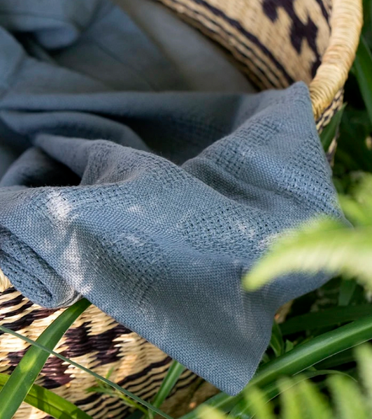 Mungo :: Organic Cotton Cot Baby Blanket