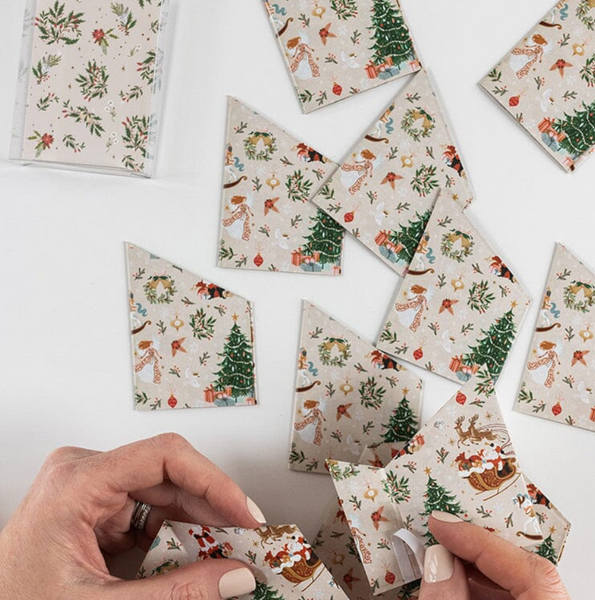 Bespoke Press :: 10 Pack Christmas Paper Crown Hats