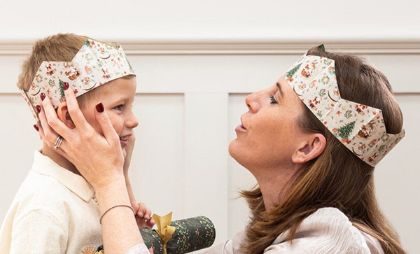 Bespoke Press :: 10 Pack Christmas Paper Crown Hats