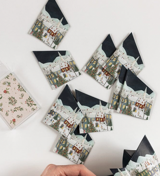 Bespoke Press :: 10 Pack Christmas Paper Crown Hats