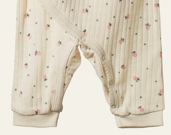 Nature Baby :: Kimono Stretch and Grow Pointelle