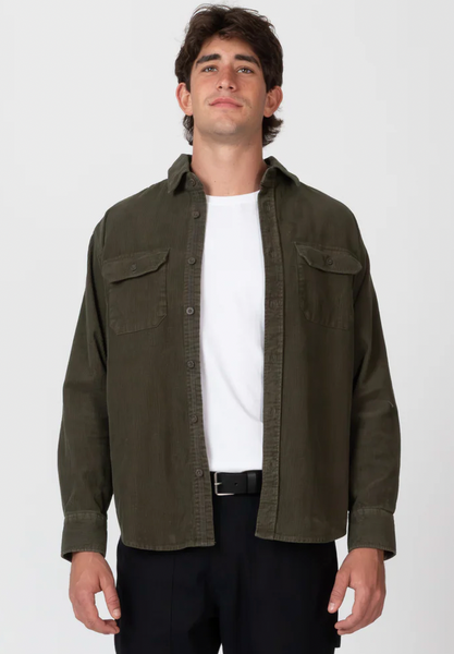 Mr Simple :: Sawyer Cord Long Sleeve Shirt