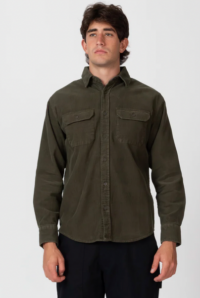 Mr Simple :: Sawyer Cord Long Sleeve Shirt