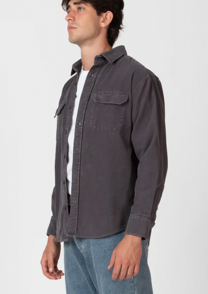 Mr Simple :: Sawyer Cord Long Sleeve Shirt