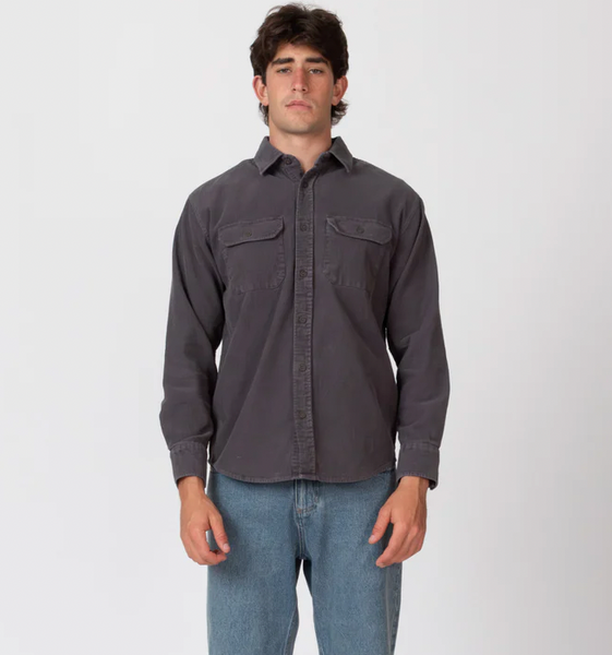 Mr Simple :: Sawyer Cord Long Sleeve Shirt