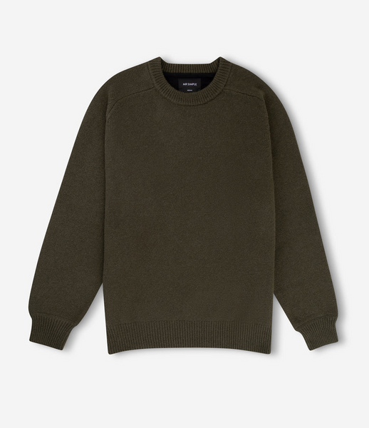 Mr Simple :: Fred Crew Wool Knit