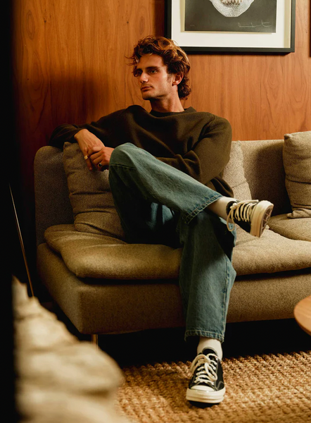 Mr Simple :: Fred Crew Wool Knit