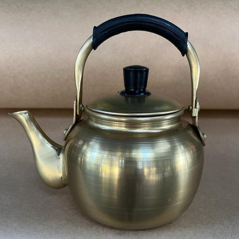 TAK :: Korean Gold Teapot