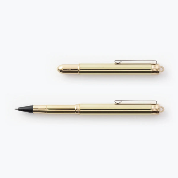 Traveler's Company :: Brass Roller Ballpoint Pen