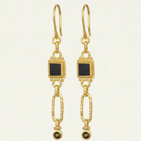 Temple Of The Sun :: Adara Earrings Gold