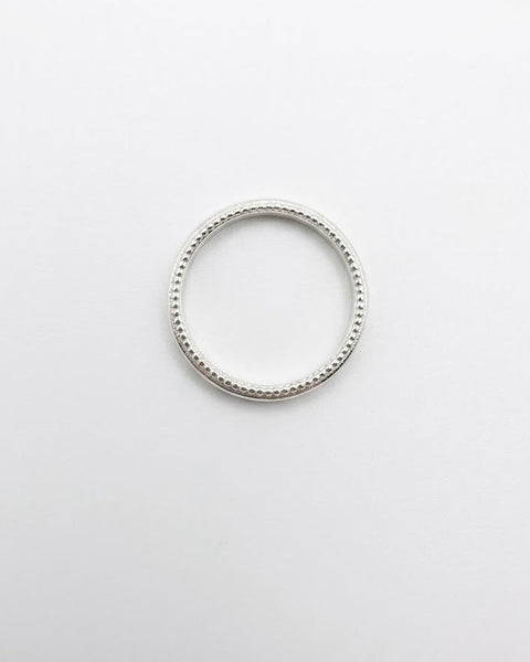 TAK :: Sterling Silver Fine Crown Stacking Ring
