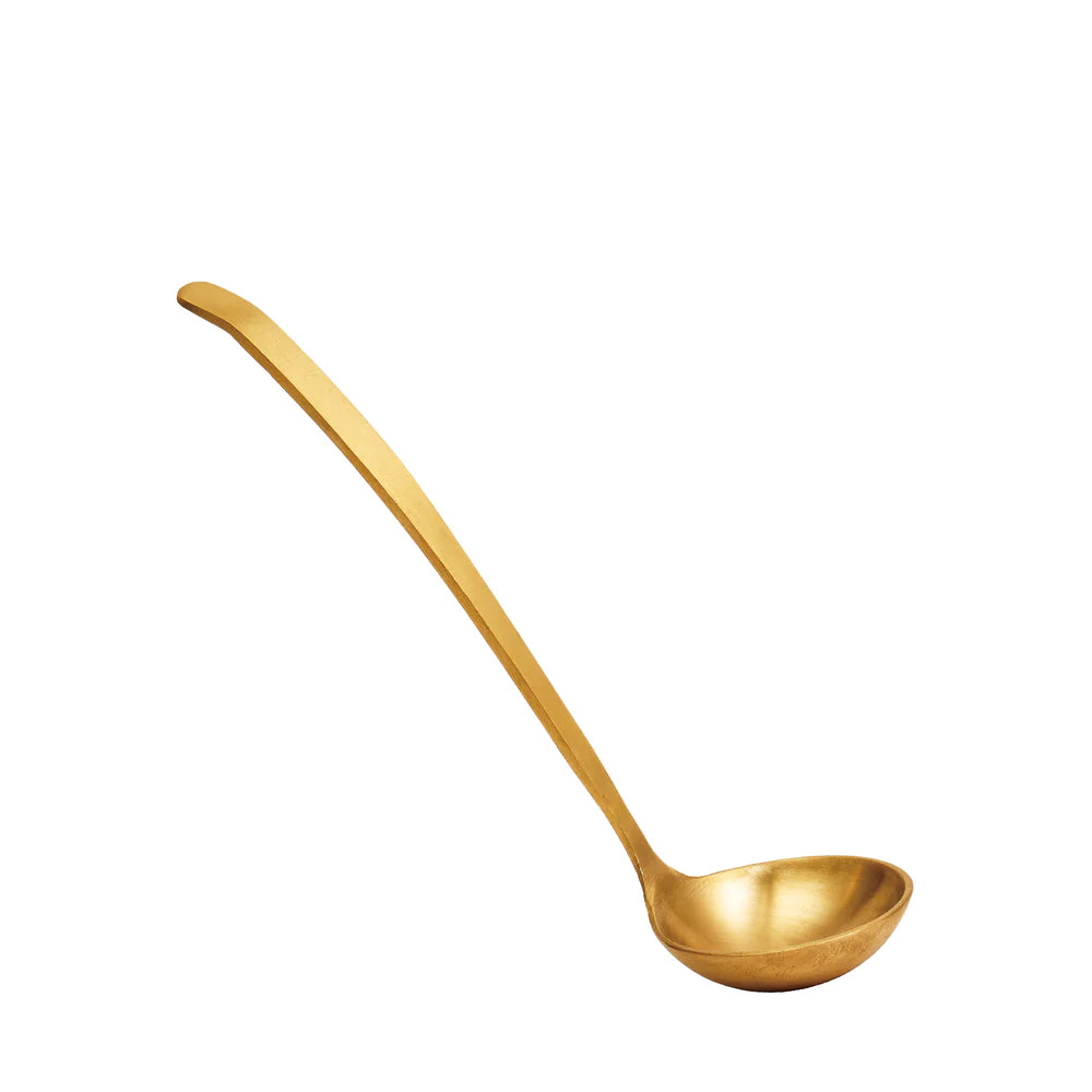 Fog Linen Brass Ladle Spoons Small and Large