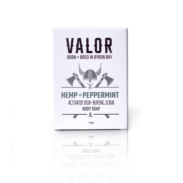 Valor Hemp + Peppermint Soap